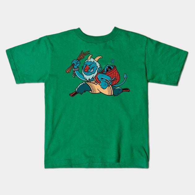 Krampoly Kids T-Shirt by Getsousa